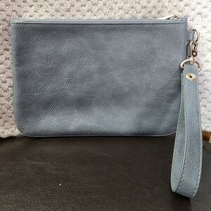 Thirty-One Slate Blue Wristlet Clutch